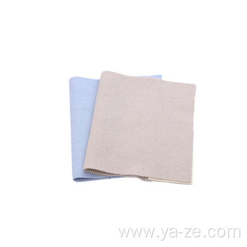 Double-faced plain cut velvet wool fabric for cloth